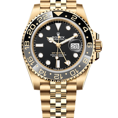 GMT-Masterll Oyster, 40 mm, yellow gold