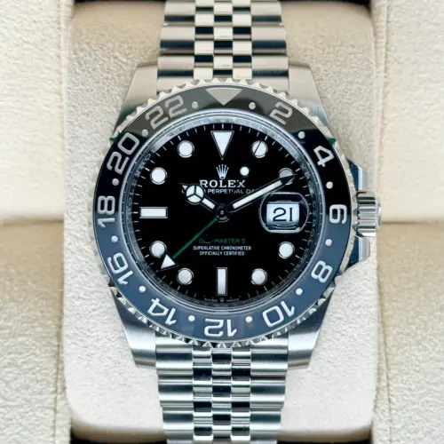 NEW 2024 Rolex GMT-Master II â€ Bruce Wayneâ€ 40mm 126710GRNR Black Dial