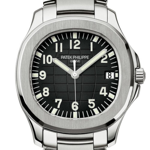 Patek Philippe Aquanaut Automatic Black Dial Steel Men’s Watch 5167/1A-001