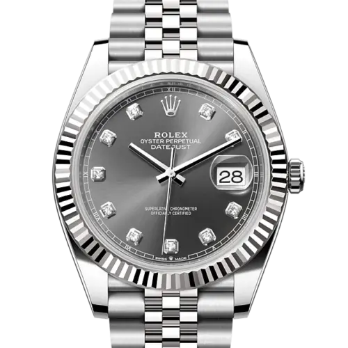 ROLEX Datejust M126334-0006 Oyster, 41 mm, Oystersteel and white gold