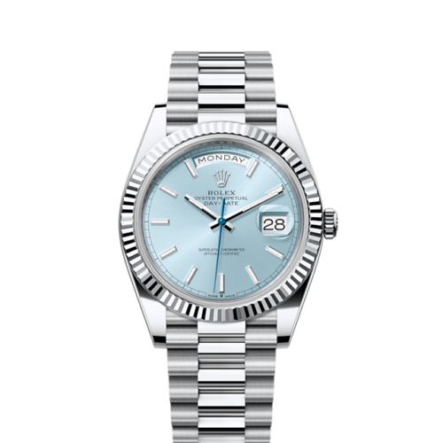 Rolex Day-Date 40, Platinum, 40mm, Ref# 228236-0018