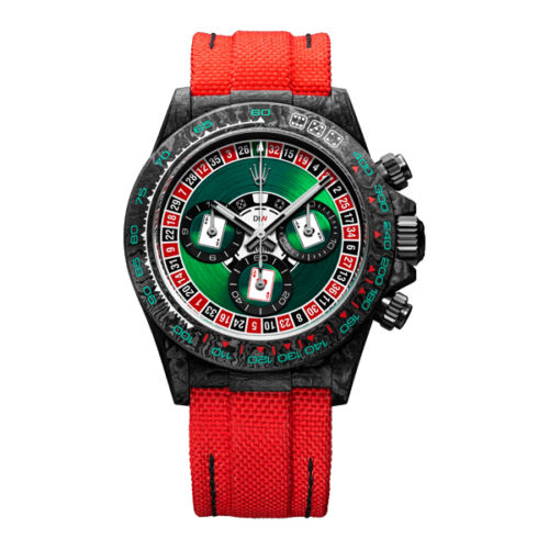 ROLEX Diw Daytona carbon lucky player (casino) 40mm oyster black
