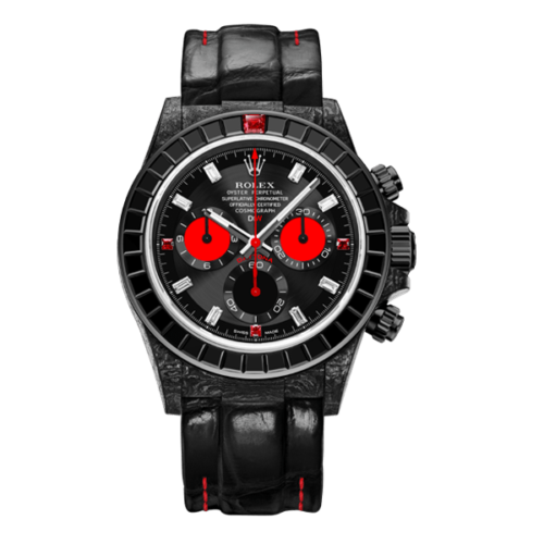 ROLEX Diw Daytona carbon rainbow black 40mm carbon