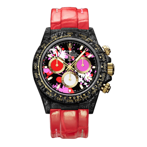 ROLEX Diw Daytona motley red 40mm oyster black