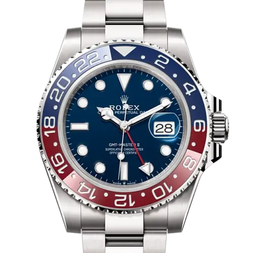 Rolex GMT-Master II Oyster, 40 mm, white gold M126719BLRO-0003