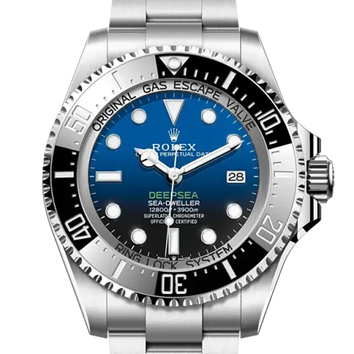 Rolex Sea Dweller Deepsea 44 Deep Blue Dial Stainless Steel Men’s Watch 116660