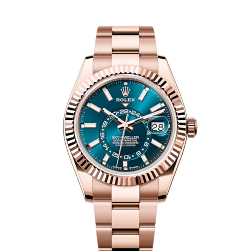 Rolex Sky-Dweller, 42mm, 18k Everose Gold, Ref# 336935-0001