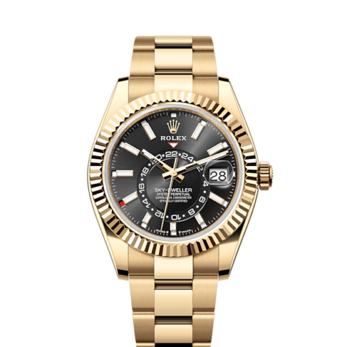 Rolex Sky-Dweller, 42mm, 18k Yellow Gold, Ref# 336938-0002