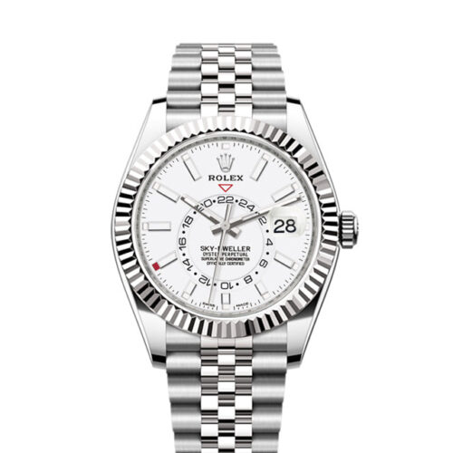 Rolex Sky-Dweller 42mm, Oystersteel and 18k White Gold, Ref# 326934-0002